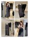 Summer Ladies Spaghetti V-neck Dresses With Cardigan